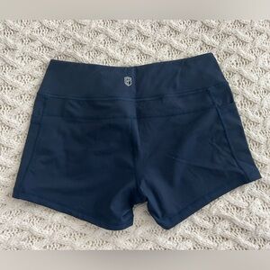 Born Primitive Rise & Grind Booty Shorts Navy Blue Medium